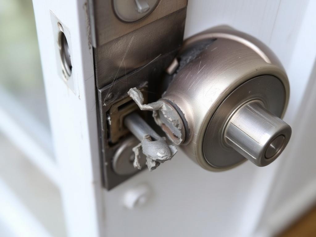Broken lock replacement