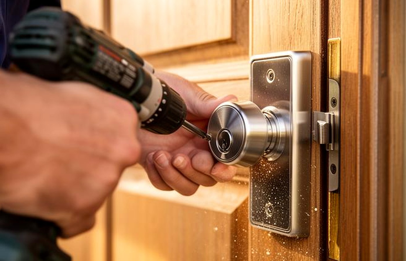 Broken lock replacement